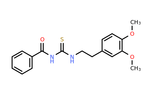 52187-32-3 | N-((3,4-dimethoxyphenethyl)carbamothioyl)benzamide