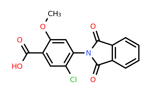 52245-01-9 | 5-Chloro-4-(1,3-dihydro-1,3-dioxo-2H-isoindol-2-yl)-2-methoxybenzoic acid