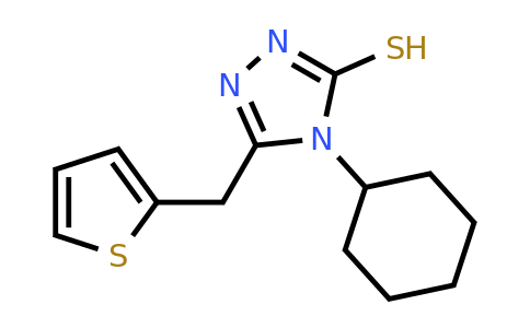 522606-85-5 | 4-Cyclohexyl-5-(thiophen-2-ylmethyl)-4h-1,2,4-triazole-3-thiol