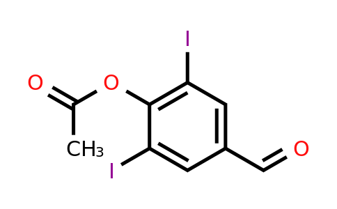 52273-39-9 | 4-Formyl-2,6-diiodophenyl acetate