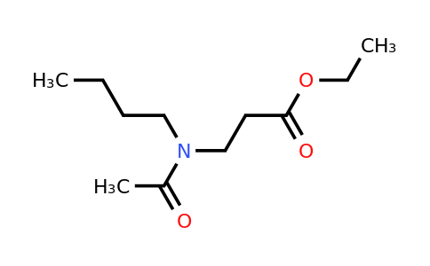 52304-36-6 | Ethyl 3-(N-butylacetamido)propanoate
