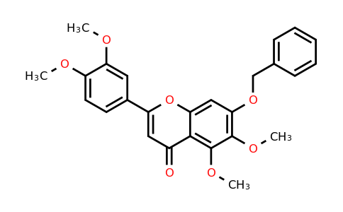 52378-71-9 | 7-(Benzyloxy)-2-(3,4-dimethoxyphenyl)-5,6-dimethoxy-4H-chromen-4-one
