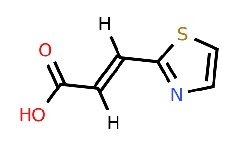 52396-77-7 | 3-(2-Thiazolyl)-2-propenoic acid