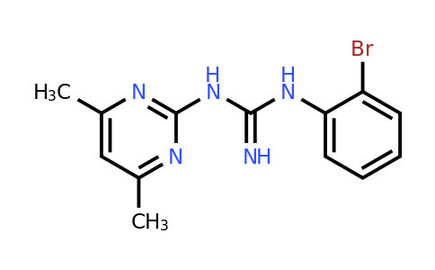 524057-23-6 | 1-(2-Bromophenyl)-3-(4,6-dimethylpyrimidin-2-yl)guanidine