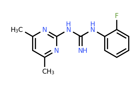 524057-24-7 | 1-(4,6-Dimethylpyrimidin-2-yl)-3-(2-fluorophenyl)guanidine