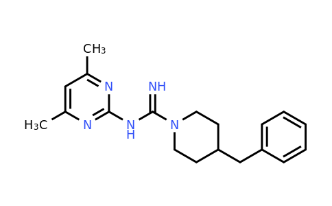 524057-32-7 | 4-Benzyl-N-(4,6-dimethylpyrimidin-2-yl)piperidine-1-carboximidamide
