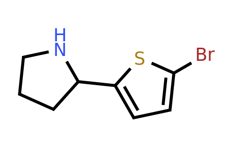 524674-43-9 | 2-(5-Bromothiophen-2-yl)pyrrolidine