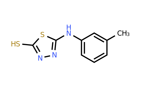 52494-32-3 | 5-[(3-methylphenyl)amino]-1,3,4-thiadiazole-2-thiol