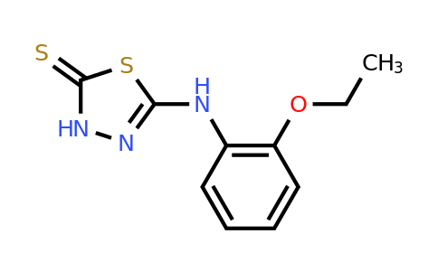 52494-34-5 | 5-[(2-Ethoxyphenyl)amino]-1,3,4-thiadiazole-2(3H)-thione