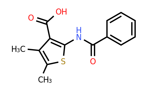 52535-72-5 | 2-Benzamido-4,5-dimethylthiophene-3-carboxylic acid