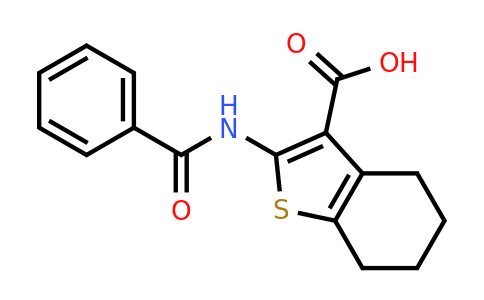 52535-73-6 | 2-Benzamido-4,5,6,7-tetrahydrobenzo[b]thiophene-3-carboxylic acid