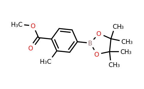 525362-07-6 | Methyl 2-methyl-4-(4,4,5,5-tetraMethyl-1,3,2-dioxaborolan-2-yl)benzoate