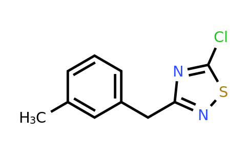 525574-77-0 | 5-Chloro-3-[(3-methylphenyl)methyl]-1,2,4-thiadiazole