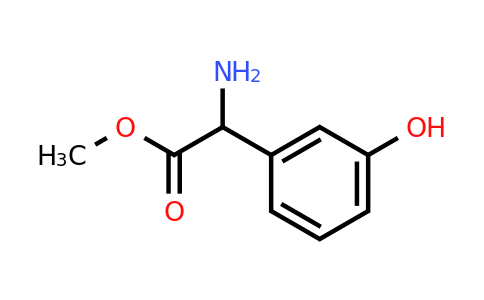 526217-34-5 | Methyl 2-amino-2-(3-hydroxyphenyl)acetate