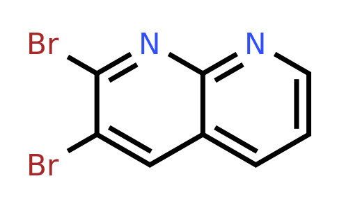 52626-31-0 | 2,3-Dibromo-1,8-naphthyridine