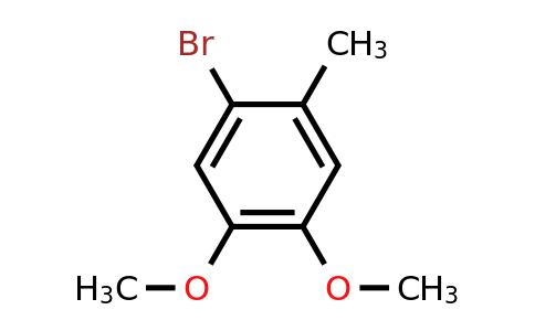 1-Bromo-4,5-dimethoxy-2-methylbenzene