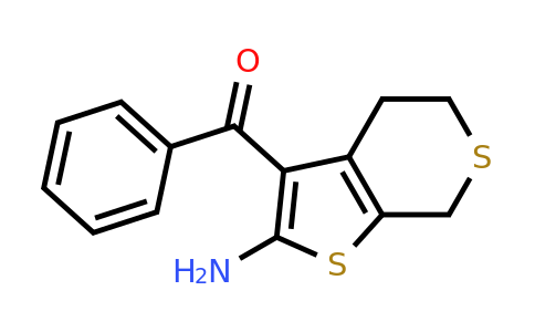 52824-81-4 | 3-Benzoyl-4h,5h,7h-thieno[2,3-c]thiopyran-2-amine