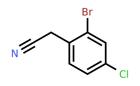 52864-54-7 | 2-(2-Bromo-4-chlorophenyl)acetonitrile