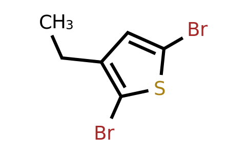 53119-57-6 | 2,5-Dibromo-3-ethylthiophene
