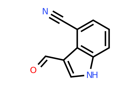 53269-35-5 | 3-Formyl-1H-indole-4-carbonitrile