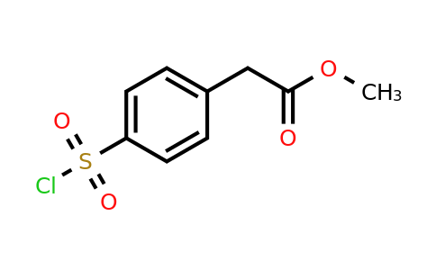 53305-12-7 | Methyl 2-[4-(chlorosulfonyl)phenyl]acetate