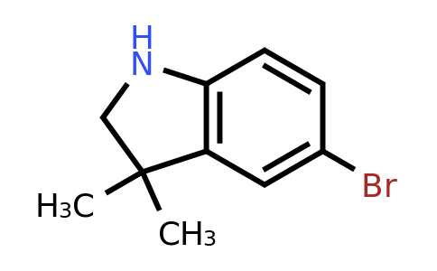 53388-86-6 | 5-bromo-3,3-dimethyl-2,3-dihydro-1H-indole