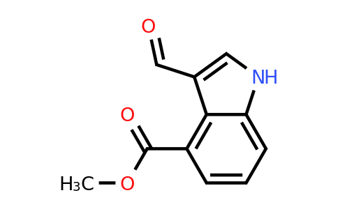 53462-88-7 | Methyl 3-formyl-1H-indole-4-carboxylate