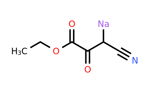 53544-13-1 | Sodium 1-cyano-3-ethoxy-2,3-dioxopropan-1-ide