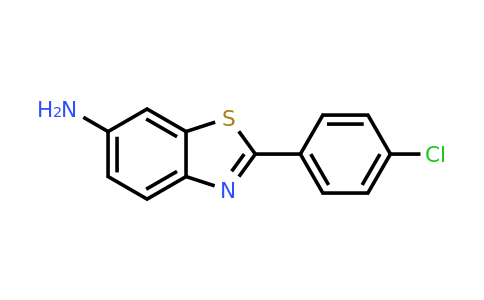53544-78-8 | 2-(4-Chlorophenyl)-1,3-benzothiazol-6-amine