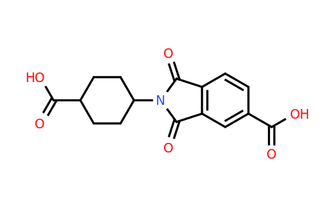 53624-39-8 | 2-(4-Carboxycyclohexyl)-1,3-dioxoisoindoline-5-carboxylic acid