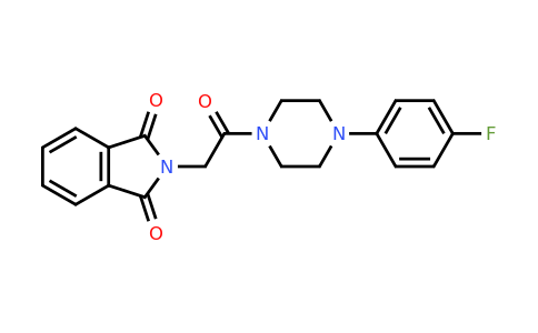 53646-64-3 | 2-(2-(4-(4-Fluorophenyl)piperazin-1-yl)-2-oxoethyl)isoindoline-1,3-dione