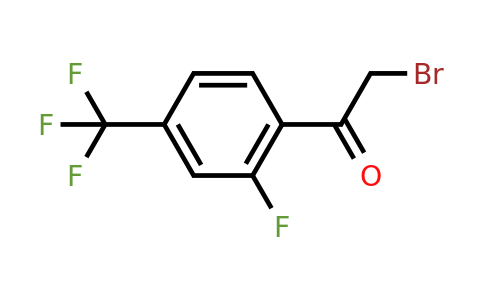537050-12-7 | 2-Fluoro-4-(trifluoromethyl)phenacyl bromide