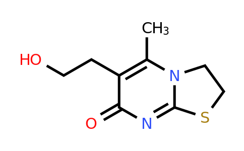 53750-92-8 | 6-(2-Hydroxyethyl)-5-methyl-2,3-dihydro-7H-thiazolo[3,2-a]pyrimidin-7-one