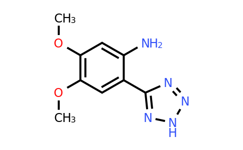 53967-59-2 | 4,5-Dimethoxy-2-(2h-tetrazol-5-yl)aniline
