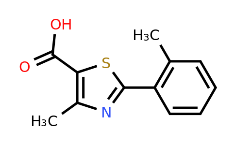 54001-15-9 | 4-Methyl-2-(2-methylphenyl)-1,3-thiazole-5-carboxylic acid