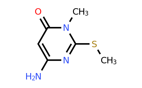 54030-56-7 | 6-Amino-3-methyl-2-(methylthio)pyrimidin-4(3H)-one
