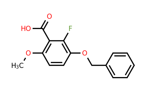 540463-58-9 | 3-(Benzyloxy)-2-fluoro-6-methoxybenzoic acid