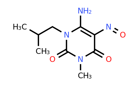 54052-67-4 | 6-Amino-1-isobutyl-3-methyl-5-nitrosopyrimidine-2,4(1h,3h)-dione