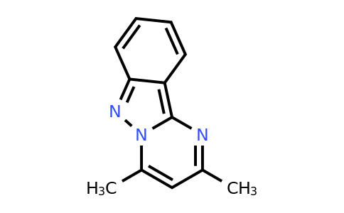 54167-66-7 | 2,4-Dimethylpyrimido[1,2-b]indazole