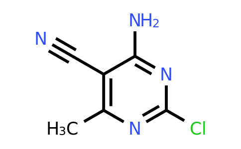 54356-34-2 | 4-Amino-2-chloro-6-methylpyrimidine-5-carbonitrile