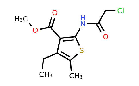 544428-38-8 | Methyl 2-(2-chloroacetamido)-4-ethyl-5-methylthiophene-3-carboxylate