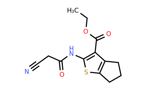 544434-08-4 | Ethyl 2-(2-cyanoacetamido)-5,6-dihydro-4H-cyclopenta[b]thiophene-3-carboxylate