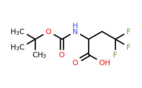 2-((tert-Butoxycarbonyl)amino)-4,4,4-trifluorobutanoic acid