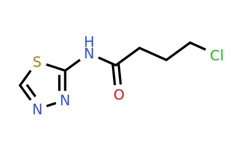 544700-56-3 | 4-Chloro-N-(1,3,4-thiadiazol-2-yl)butanamide