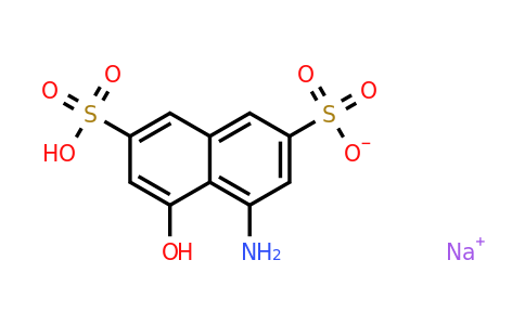 5460-09-3 | Sodium 4-amino-5-hydroxy-7-sulfonaphthalene-2-sulfonate