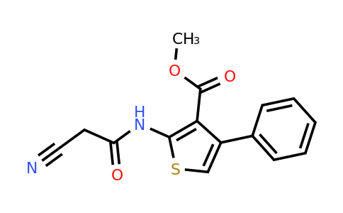546099-80-3 | Methyl 2-(2-cyanoacetamido)-4-phenylthiophene-3-carboxylate