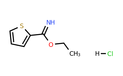 54610-52-5 | Ethyl thiophene-2-carboximidate hydrochloride