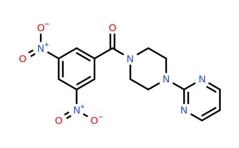 546120-15-4 | (3,5-Dinitrophenyl)(4-(pyrimidin-2-yl)piperazin-1-yl)methanone
