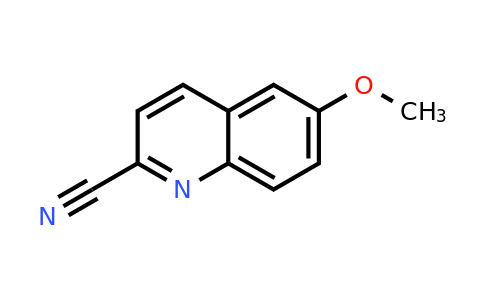 5467-79-8 | 6-Methoxyquinoline-2-carbonitrile