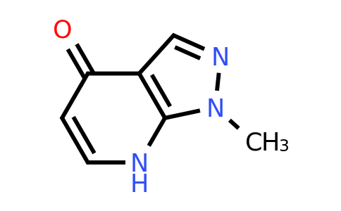 1-Methyl-1,7-dihydro-4H-pyrazolo[3,4-b]pyridin-4-one